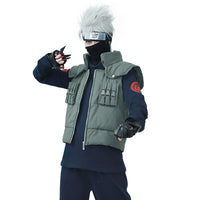 Icasy Naruto Leaf Village Adjustable Headband Naruto Kakashi Cosplay Gloves Toys Pendant Necklace Face Mask Naruto Shuriken Plastic Toy Kunai, Naruto Anime Themed Cosplay Accessories Gifts for Kids